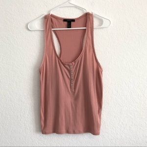Forever21 coral tank top